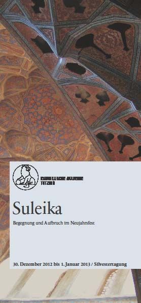 Flyer der Silvestertagung: Suleika