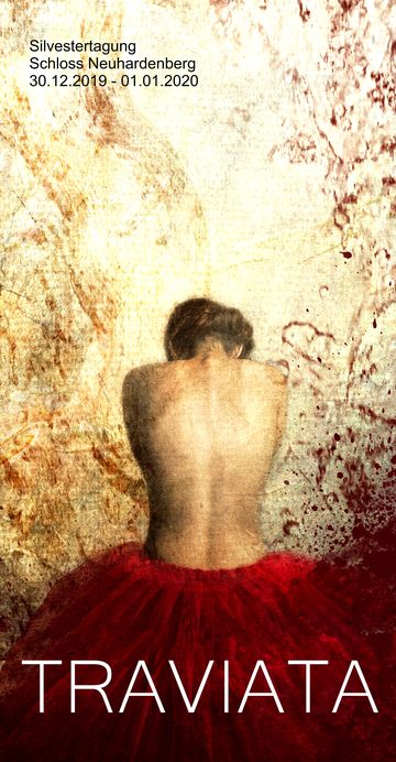 Flyer der Silvestertagung: Traviata