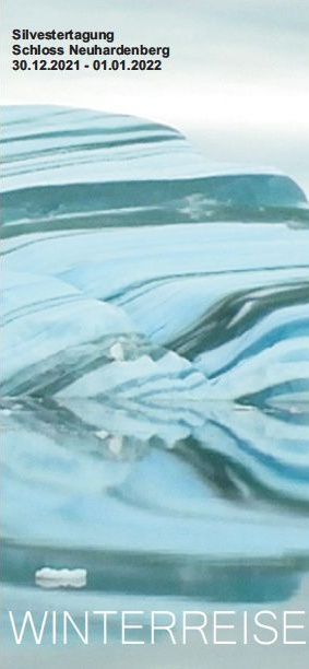 Flyer der Silvestertagung: Winterreise